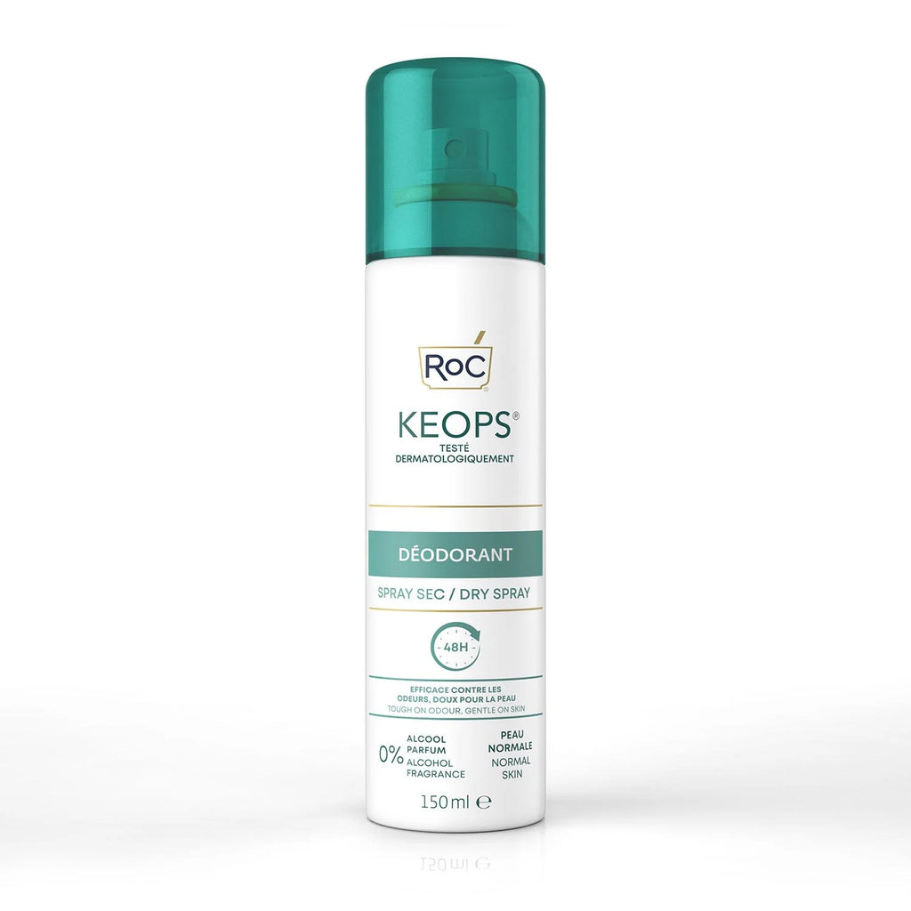 Roc Keops Dry Spray Desodorizante 150 mL