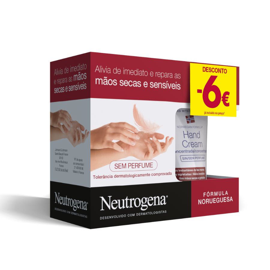 Neutrogena Pack Creme de Mãos Concentrado sem Perfume 2x50ml