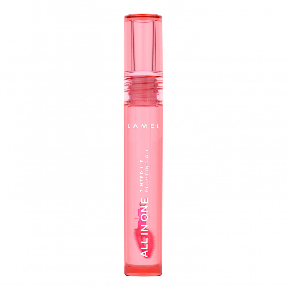 Lamel All in One Lip Tinted Plumping Oil 402