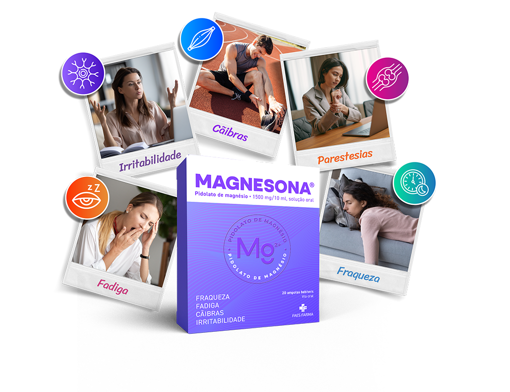 Magnesona Solução Oral 1500 mg/10 mL x 20 Ampolas