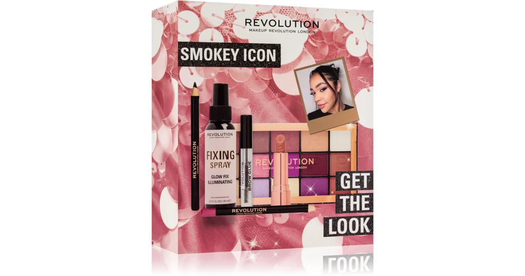 Makeup Revolution Conjunto de presentes Get The Look - Smokey Icon