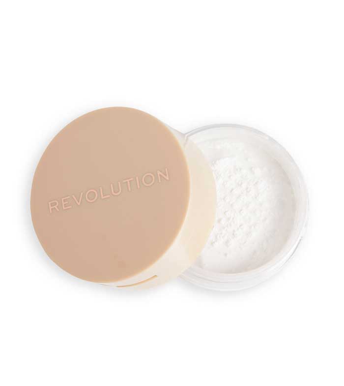 Makeup Revolution Pó solto e compacto translúcido IRL Soft Focus 2 in 1