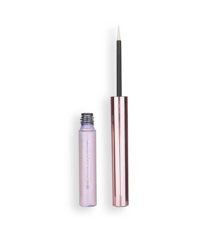 Makeup Revolution Delineador Líquido Chromatic Eyeliner - Lilac Lustre