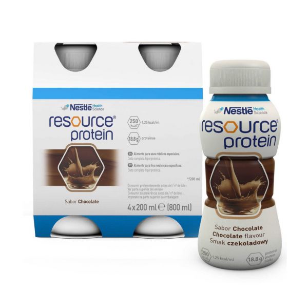 Néstle Resource Protein Chocolate 4x200mL