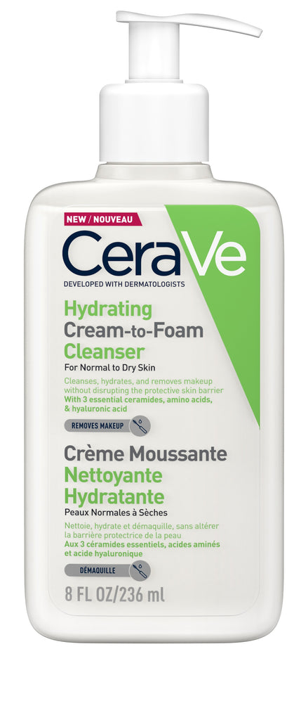 CeraVe Creme Espuma de Limpeza Hidratante 236 mL