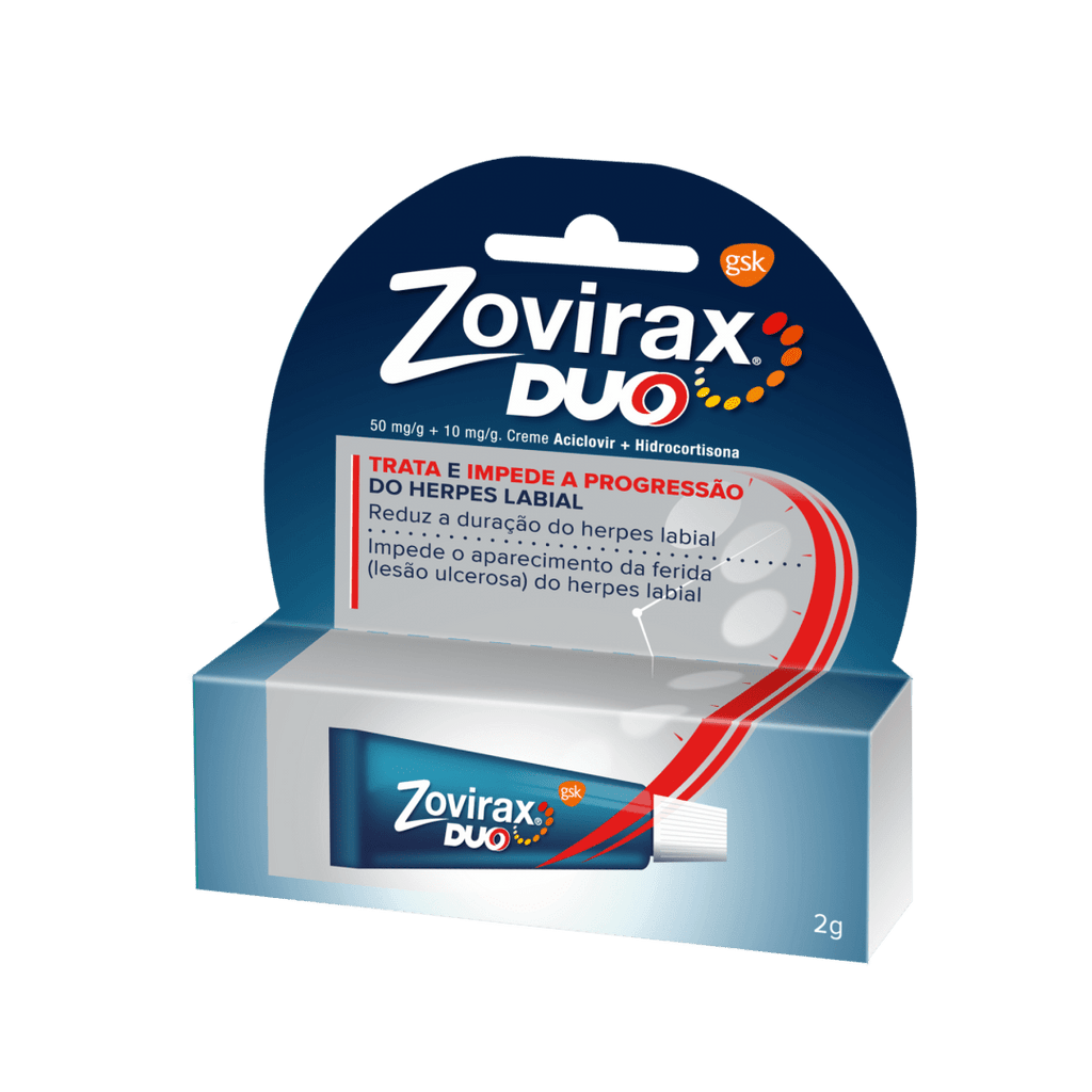 Zovirax Duo, 50/10 mg/g-2g x 1 creme bisnaga