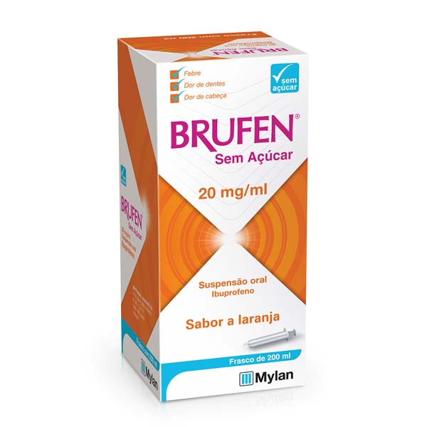 Brufen Sem Açúcar 20 mg/mL Suspensão Oral 200 mL