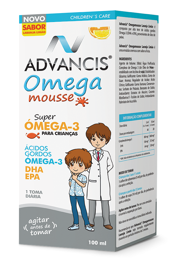 Advancis® Omega Mousse Laranja Lima 100 mL