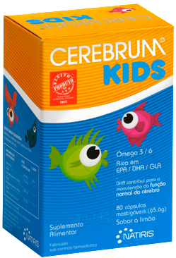 Cerebrum Kids 80 cápsulas mastigáveis