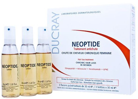 Ducray Neoptide Pack Especial Loção Antiqueda para Mulher 3 x 30 mL