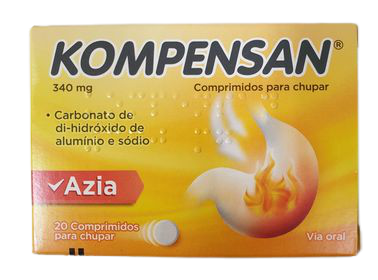 Kompensan, 340 mg x 20 comp mast