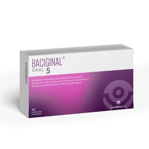 Baciginal Oral 5 X 30 Cápsulas