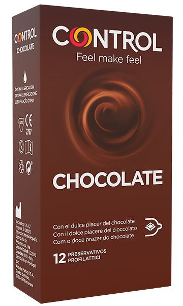 Control Preservativo Chocolate Addiction x 12 unidades
