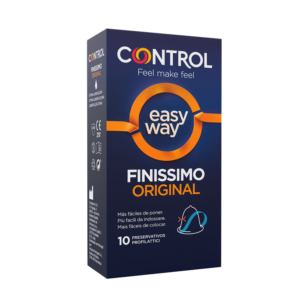 Control Preservativo Finissimo Easy Way x 10 unidades