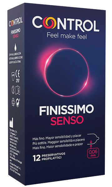 Control Preservativo Finissimo Senso x 12 unidades