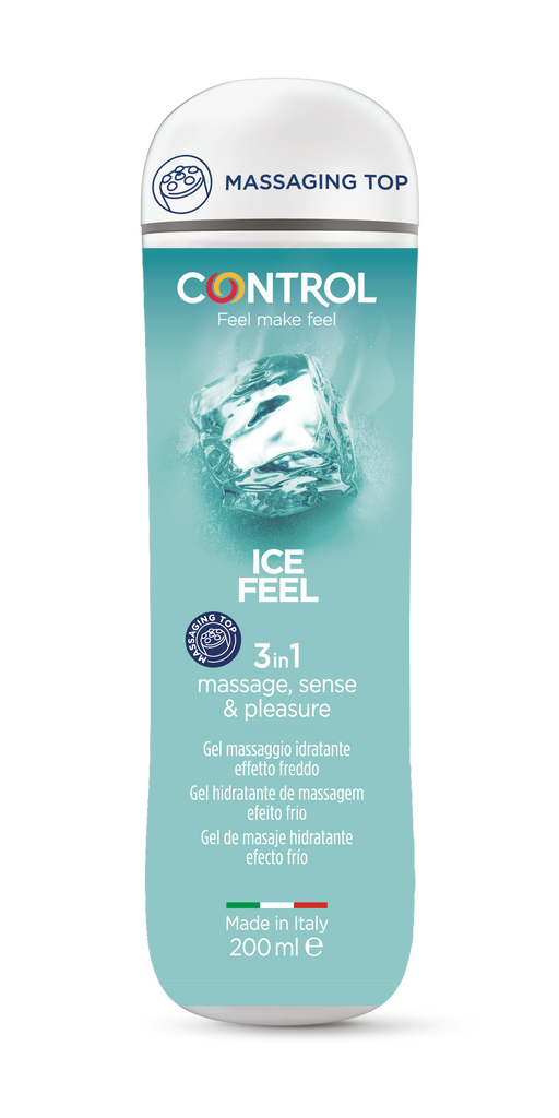 Control Ice Feel Gel de Massagem 3 em 1