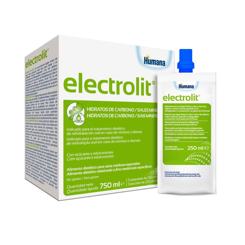 Electrolit Soro Rehidratação Oral 3 x 250mL