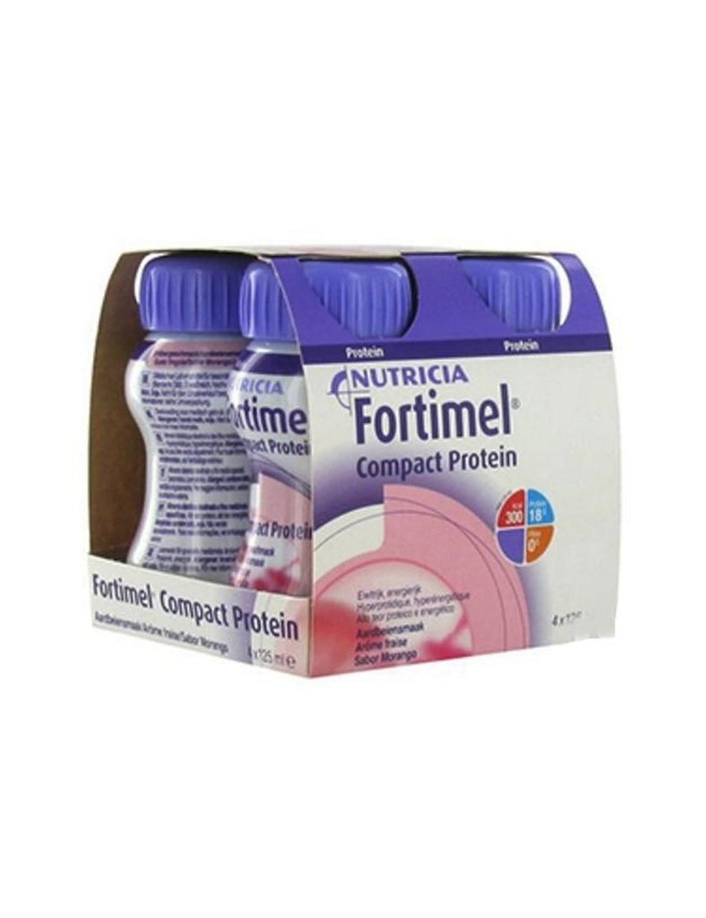 Fortimel Compact Protein Frutos Vermelhos 4 x 125mL