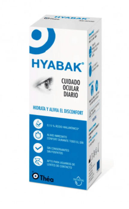 Hyabak Solução Hidratante Ocular 10 Ml