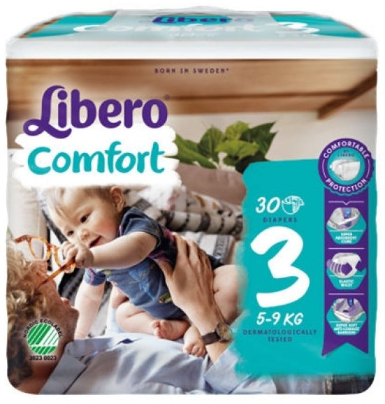 Libero Fralda Comfort (T3) x 12       (5.20€/pacote)
