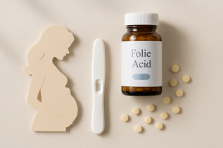Ilustração para o artigo: Folcare e Ácido Fólico na Gravidez: Benefícios e Quando Começar a Tomar