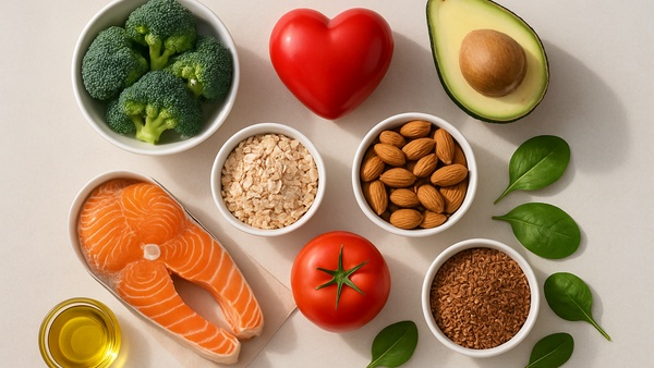 Ilustração para o artigo: Alimentos que Contribuem para uma Boa Saúde Cardiovascular