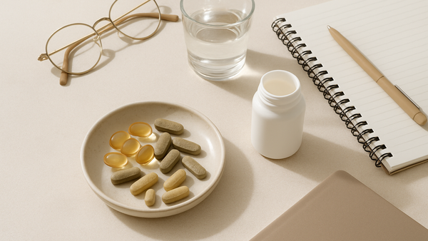 Ilustração para o artigo: Suplementos para Estudar: Guia Completo para Apoiar a Concentração e o Rendimento Académico