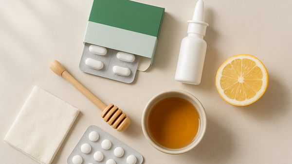 Ilustração para o artigo: Griponal: Composição, Indicações e Como Aliviar os Sintomas de Gripe e Constipação