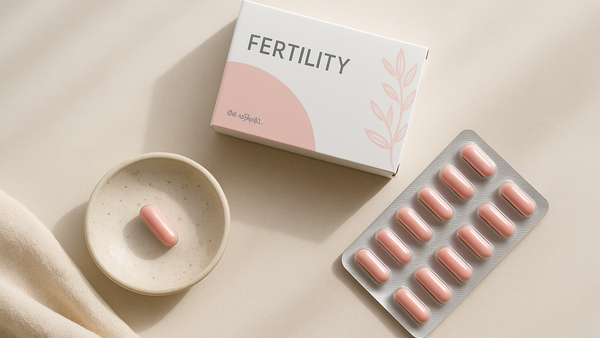 Ilustração para o artigo: Ovosicare Fertility: Para Que Serve e Quando Tomar para a Fertilidade Feminina