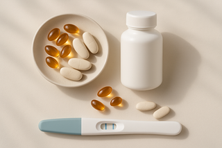 Ilustração para o artigo: Suplementos de Fertilidade Feminina: O Que a Ciência Diz e Quais Escolher