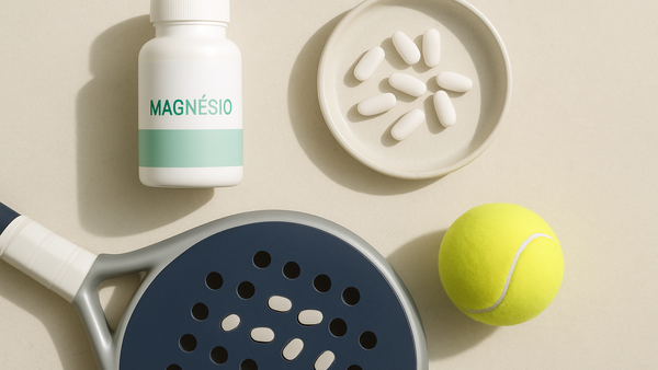 Ilustração para o artigo: Magnésio ajuda na recuperação depois do padel?
