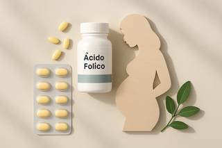 Ilustração para o artigo: Ácido Fólico na Gravidez: Quando Começar a Tomar e Qual a Dose Certa