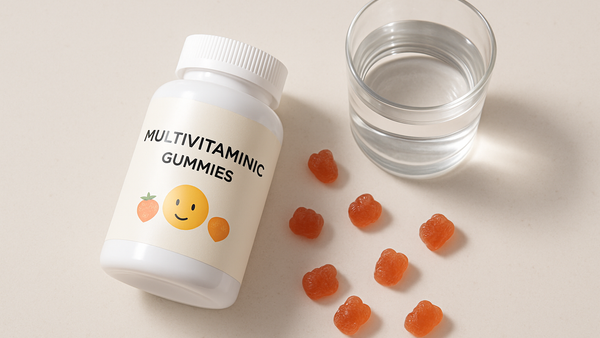 Ilustração para o artigo: Melhor Multivitamínico em Gomas para Crianças em Portugal: Guia de Escolha