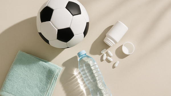 Ilustração para o artigo: Como Evitar Cãibras Durante um Jogo: Guia Prático para Desportistas