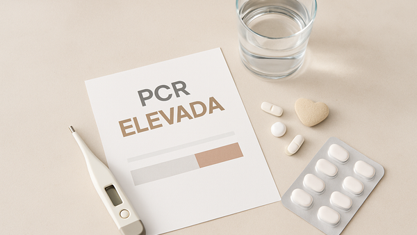 Ilustração para o artigo: O que significa PCR elevada? Causas, sintomas e o que fazer