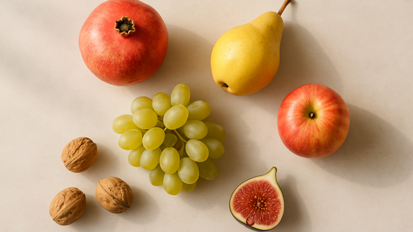Ilustração para o artigo: Frutas de Outono: Quais São e Quais os Seus Benefícios?