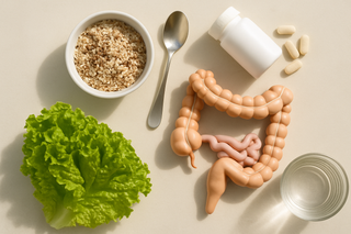 Ilustração para o artigo: O Que É a Síndrome do Intestino Irritável? Causas, Sintomas e Como Gerir