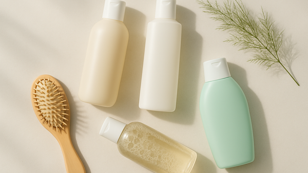Ilustração para o artigo: Melhores Shampoos para Cabelos Finos: Guia Completo para Dar Volume e Vida ao Seu Cabelo