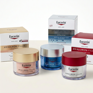 O melhor Eucerin Hyaluron-Filler para cada grupo de idade