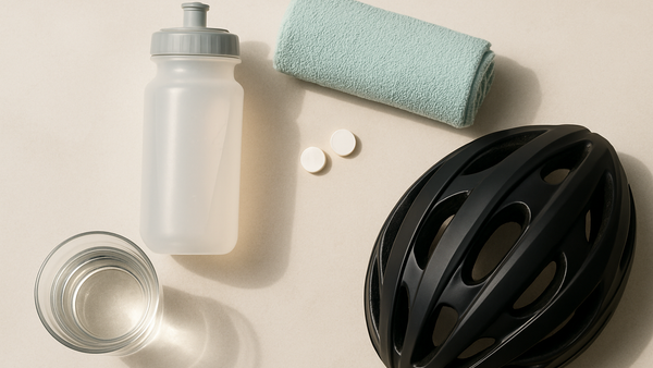 Ilustração para o artigo: Quanto Devo Beber Durante o Ciclismo? Guia de Hidratação para Ciclistas