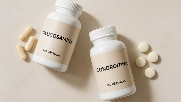 Ilustração para o artigo: Glucosamina vs Condroitina: Qual é Melhor para as Articulações?