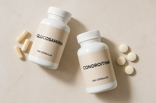 Ilustração para o artigo: Glucosamina vs Condroitina: Qual é Melhor para as Articulações?