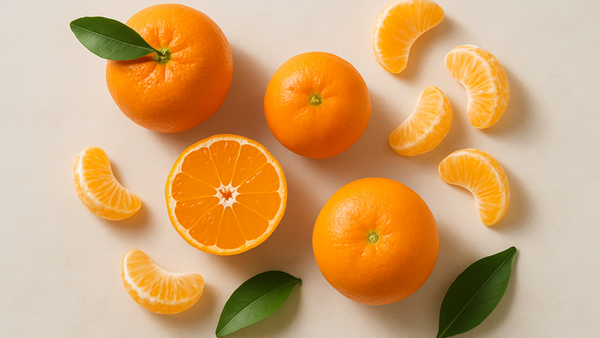 Ilustração para o artigo: Tangerinas e Clementinas: Diferenças e Benefícios Nutricionais
