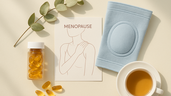 Ilustração para o artigo: Porque tenho dores nas articulações na menopausa?