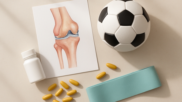 Ilustração para o artigo: O Que Fazer para Fortalecer os Joelhos para Futebol?