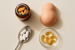 Ilustração para o artigo: Suplemento Pré-Natal vs. Vitamina D Isolada na Gravidez: O Que Escolher?