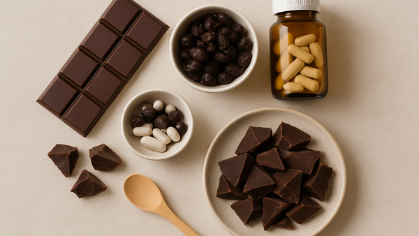 Ilustração para o artigo: Chocolate Negro: Quais São os Benefícios e Como Escolher?