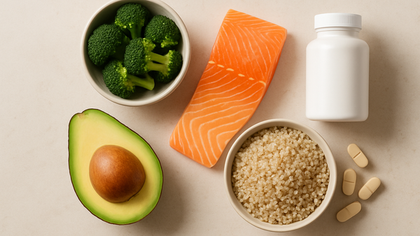 Ilustração para o artigo: Alimentos que Aceleram a Recuperação Muscular: O Que Comer Após o Exercício