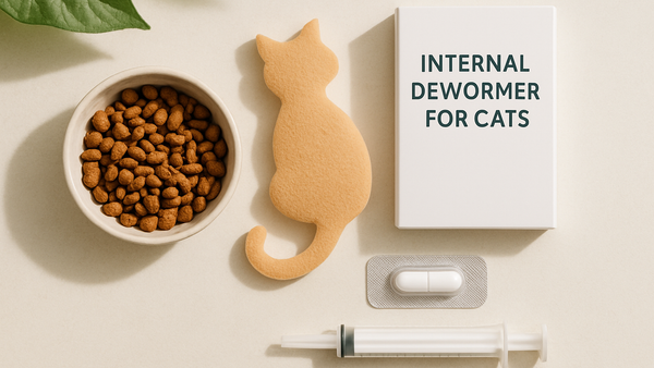 Ilustração para o artigo: Desparasitante Interno para Gatos: Guia Completo para Escolher o Melhor