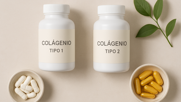 Ilustração para o artigo: Colagénio Tipo 2 vs Tipo 1 para Articulações: Qual Escolher?